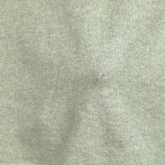 VINTAGE Geneva Sweater Women Size Large Light Green 100% Cashmere Pullover - Picture 11 of 11